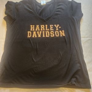 Black Harley Davidson Tee